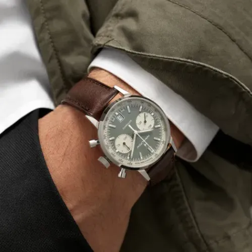 Hamilton Lederarmband-Intra-Matic Auto Chrono - H38416560