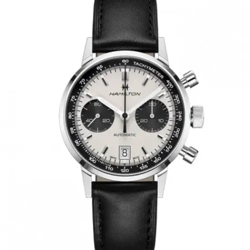 Hamilton Lederarmband-Intra-Matic Auto Chrono - H38416711