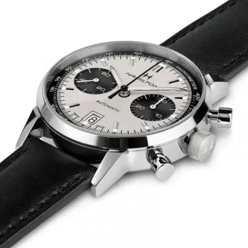 Hamilton Lederarmband-Intra-Matic Auto Chrono - H38416711