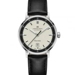 Hamilton Lederarmband-Intra-Matic Auto - H38425720