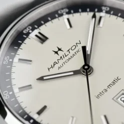 Hamilton Lederarmband-Intra-Matic Auto - H38425720