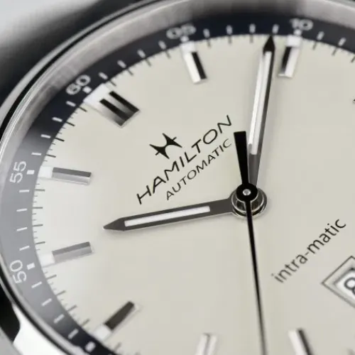 Hamilton Lederarmband-Intra-Matic Auto - H38425720