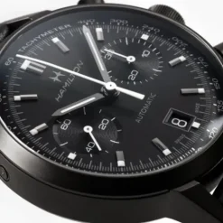 Hamilton Lederarmband-Intra-Matic Auto Chrono - H38446730