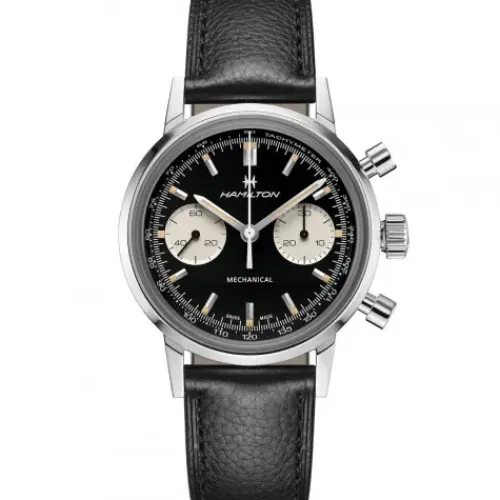 Hamilton Lederarmband-Intra-Matic Mechanical Chrono - H38429730