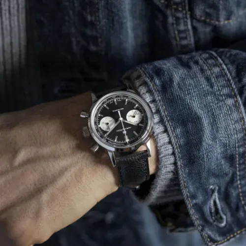 Hamilton Lederarmband-Intra-Matic Mechanical Chrono - H38429730