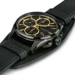 Hamilton Lederarmband-Jazzmaster Auto Chrono - H32506730