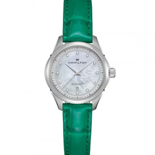 Hamilton Lederarmband-Jazzmaster Lady Auto Limited Edition - H32275890