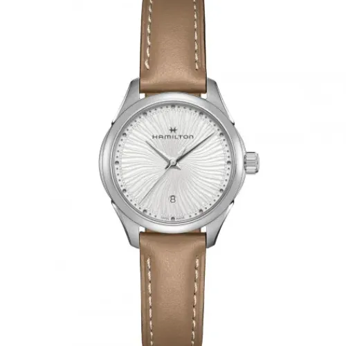Hamilton Lederarmband-Jazzmaster Lady Quartz - H32231810