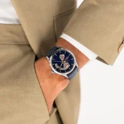 Hamilton Lederarmband-Jazzmaster Open Heart Auto - H32705640