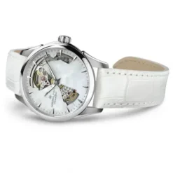 Hamilton Lederarmband-Jazzmaster Open Heart Lady Auto - H32215890