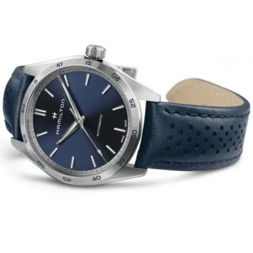 Hamilton Lederarmband-Jazzmaster Performer Auto (34 mm) - H36115640