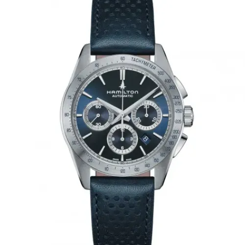 Hamilton Lederarmband-Jazzmaster Performer Auto Chrono - H36616640