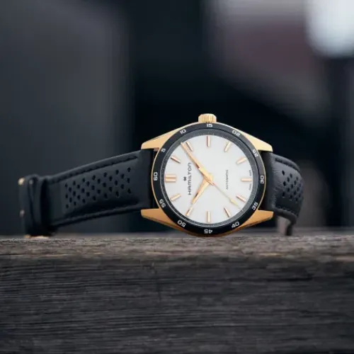 Hamilton Lederarmband-Jazzmaster Performer Auto (38 mm) - H36225770