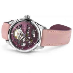 Hamilton Lederarmband-Jazzmaster Skeleton Lady Auto - H32265801
