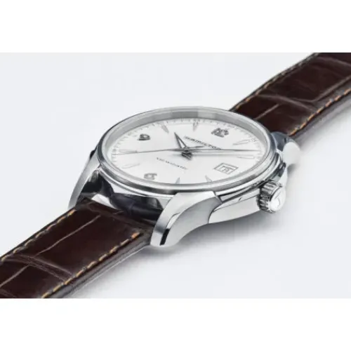 Hamilton Lederarmband-Jazzmaster Viewmatic - H32515555