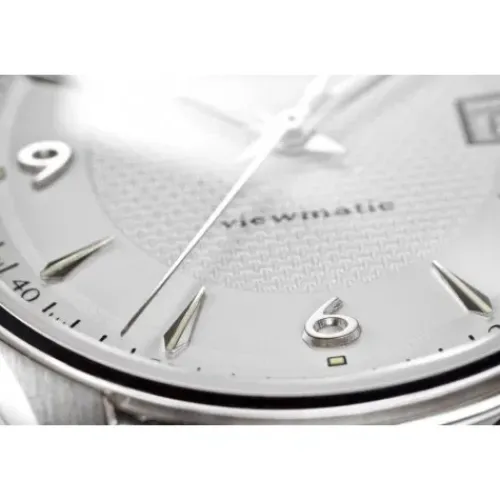 Hamilton Lederarmband-Jazzmaster Viewmatic - H32515555