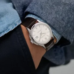 Hamilton Lederarmband-Jazzmaster Viewmatic - H32515555