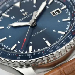 Hamilton Lederarmband-Khaki Aviation Converter Auto - H76645540