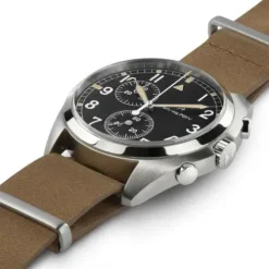 Hamilton Lederarmband-Khaki Aviation Pilot Pioneer - H76522531