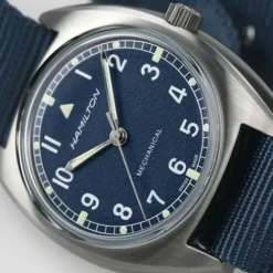 Hamilton Textilarmband (Nato)-Khaki Aviation Pilot Pioneer Mechanical - H76419941