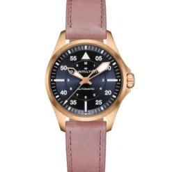 Hamilton Lederarmband-Khaki Aviation Pilot Auto - H76245840