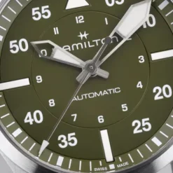 Hamilton Lederarmband-Khaki Aviation Pilot Auto - H76305560