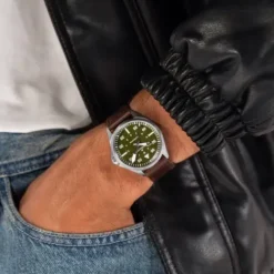 Hamilton Lederarmband-Khaki Aviation Pilot Auto - H76305560