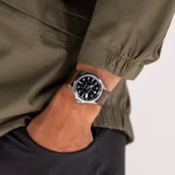 Hamilton Lederarmband-Khaki Aviation Pilot Auto - H76305530