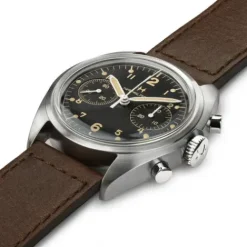 Hamilton Lederarmband-Khaki Aviation Pilot Pioneer Mechanical Chrono - H76409530