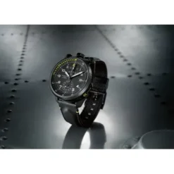 Hamilton Lederarmband-Khaki Aviation Takeoff Auto Chrono - H76786733