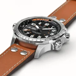 Hamilton Lederarmband-Khaki Aviation X-Wind Day Date Auto - H77755533