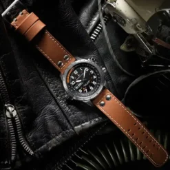 Hamilton Lederarmband-Khaki Aviation X-Wind Day Date Auto - H77755533