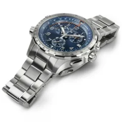 Hamilton Metallarmband-Khaki Aviation X-Wind GMT - H77922141