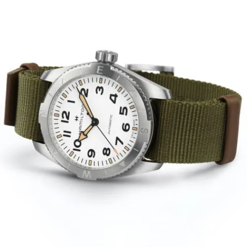 Hamilton Textilarmband (Nato)-Khaki Field Expedition Auto (37 mm) - H70225910