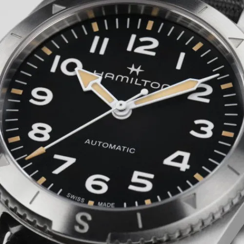 Hamilton Textilarmband (Nato)-Khaki Field Expedition Auto (37 mm) - H70225930