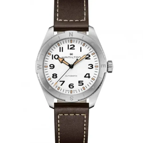 Hamilton Lederarmband-Khaki Field Expedition Auto (41 mm) - H70315510