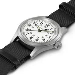 Hamilton Textilarmband (Nato)-Khaki Field Mechanical (38 mm) - H69439910