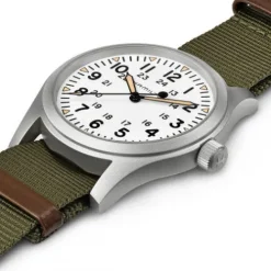 Hamilton Textilarmband (Nato)-Khaki Field Mechanical (42 mm) - H69529913