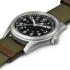 Hamilton Textilarmband (Nato)-Khaki Field Mechanical (42 mm) - H69529933