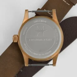 Hamilton Lederarmband-Khaki Field Mechanical (38 mm) - H69459530