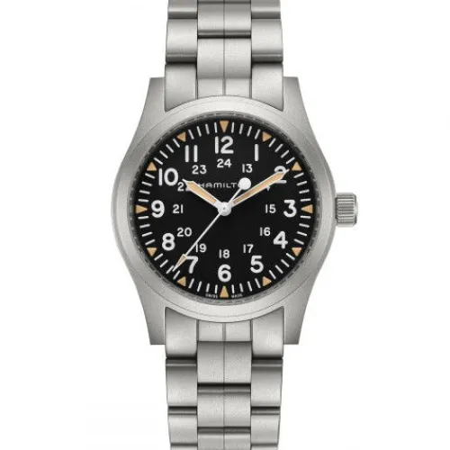 Hamilton Metallarmband-Khaki Field Mechanical (42 mm) - H69529133