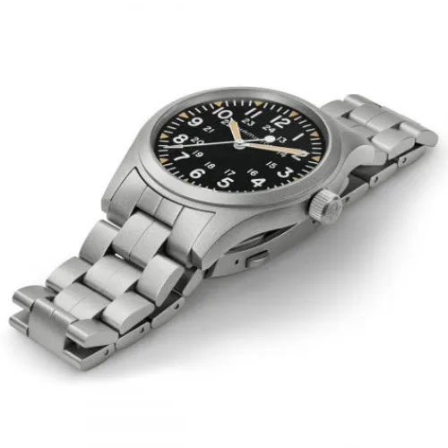 Hamilton Metallarmband-Khaki Field Mechanical (42 mm) - H69529133