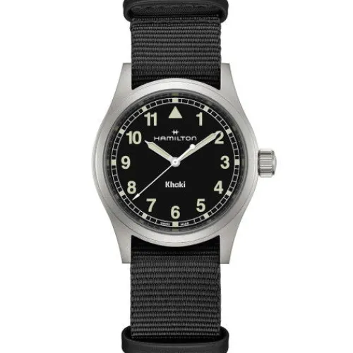Hamilton Textilarmband (Nato)-Khaki Field Quartz (38 mm) - H69401430