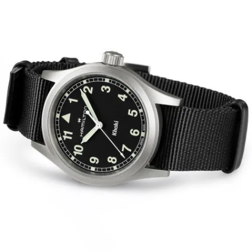 Hamilton Textilarmband (Nato)-Khaki Field Quartz (38 mm) - H69401430