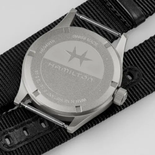 Hamilton Textilarmband (Nato)-Khaki Field Quartz (38 mm) - H69401430
