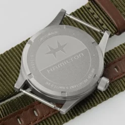 Hamilton Textilarmband (Nato)-Khaki Field Quartz (33 mm) - H69301910