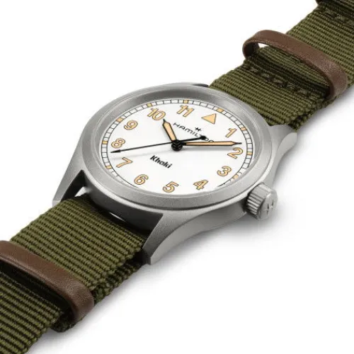 Hamilton Textilarmband (Nato)-Khaki Field Quartz (38 mm) - H69401910