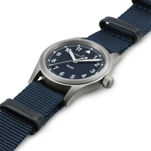 Hamilton Textilarmband (Nato)-Khaki Field Quartz (33 mm) - H69301940