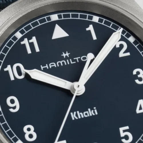 Hamilton Textilarmband (Nato)-Khaki Field Quartz (33 mm) - H69301940