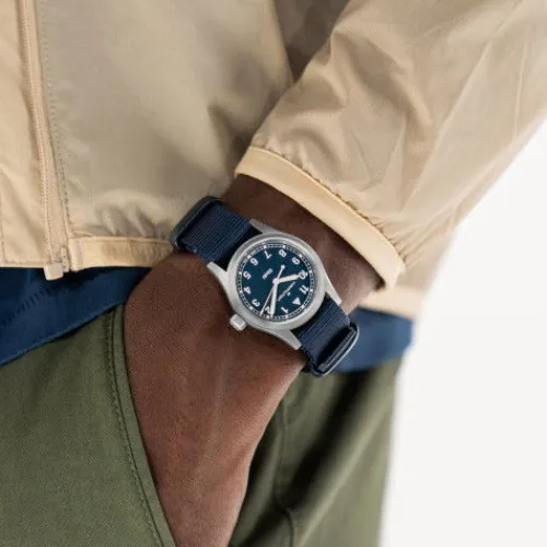 Hamilton Textilarmband (Nato)-Khaki Field Quartz (33 mm) - H69301940